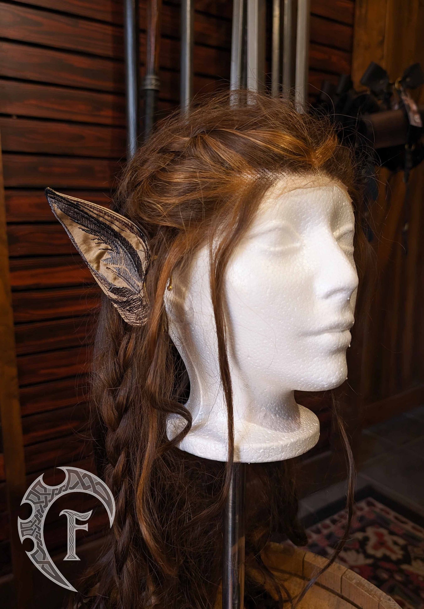 Décoration d'oreille Renard/Loup