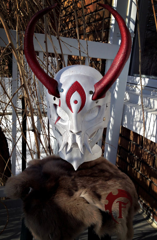 Blood Moon Kalista Leather mask